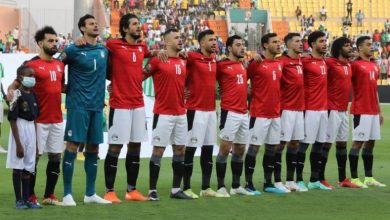 صورة مصر بالقوة الضاربة أمام غينيا بيساو في كأس الأمم
