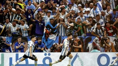 صورة عاجل.. منتخب الأرجنتين بقيادة ميسي يدمر السعودية في كأس العالم