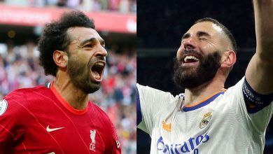 صورة صلاح في مواجهة بنزيما.. التشكيل الرسمي لـ ريال مدريد وليفربول بقمة دوري أبطال أوروبا